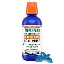 THERA BREATH HEALTHY GUMS ORAL RINSE (CLEAN MINT) 473ML