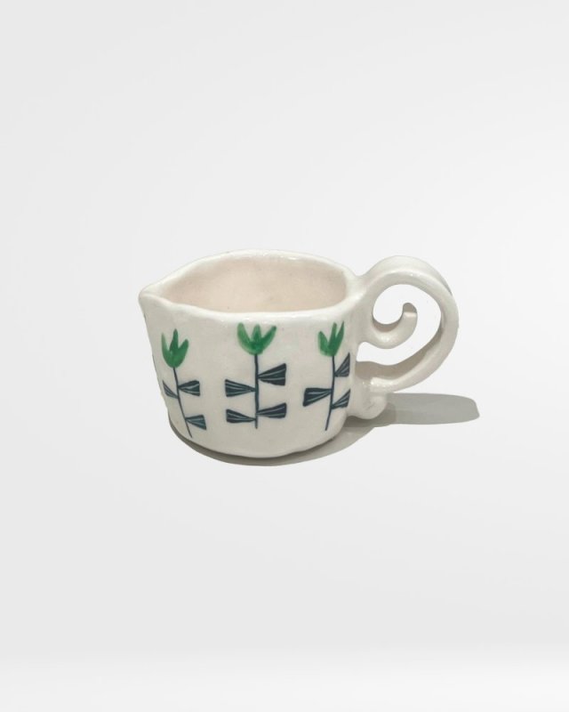 GREEN FLOWERS CUP