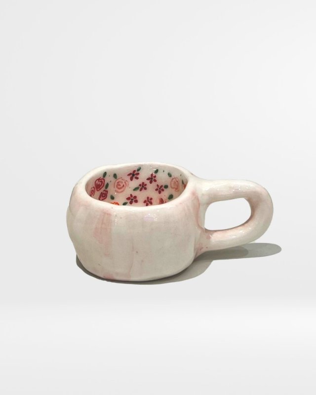 FLORAL PINK CUP