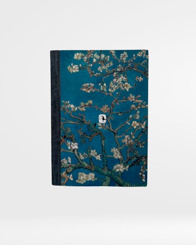 FLORAL BLUE NOTEBOOK