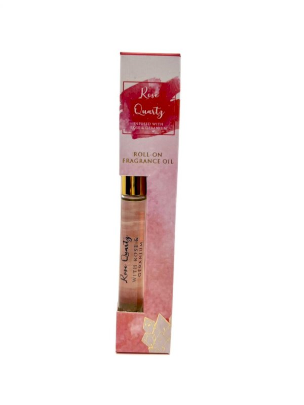 SOI PERFUME OIL HEALING STONES 10ML - ROSE QUARTZ