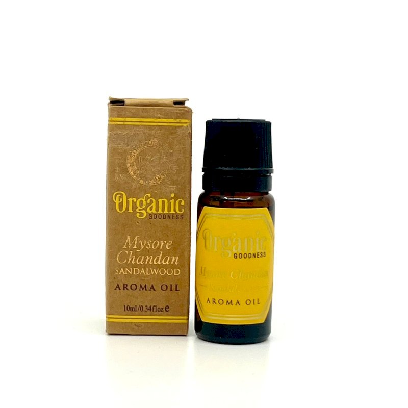 SOI ESSENTIAL OIL AROMA ORGANIC GOODNESS 10 ML -MYSORE CHANDAN - SANDALWOOD