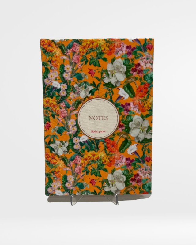 ORANGE FLOWER SKETCHBOOK