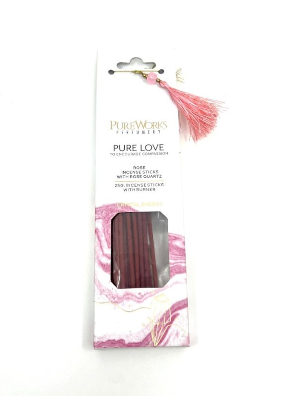 SOI INCENSE STICKS CRYSTAL ENERGY 25GM - PURE LOVE