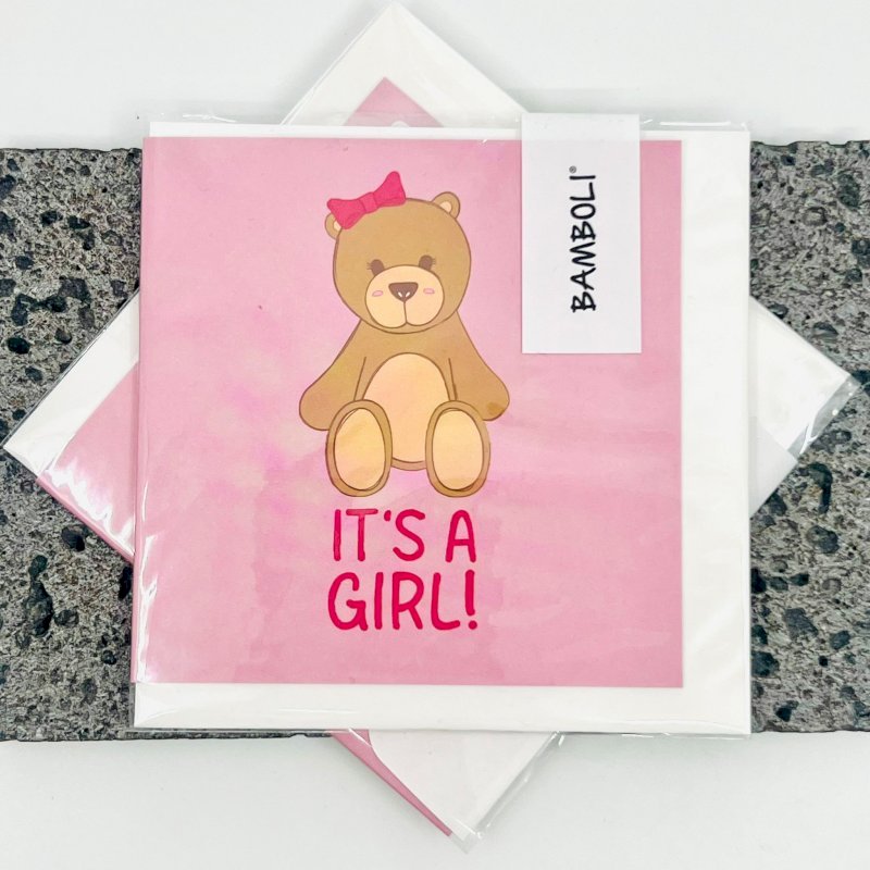 IT’S A GIRL CARD