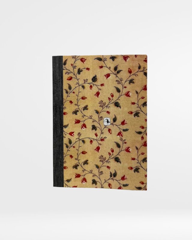 FLORAL YELLOW NOTEBOOK