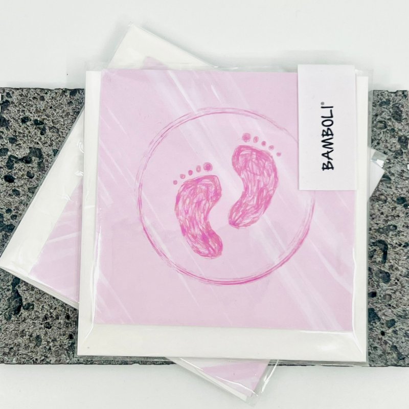 TIPPY TOES GIRL EDITION CARD