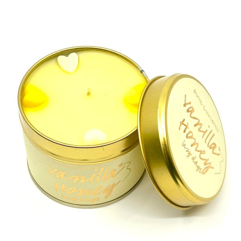 BOM TIN CANDLE VANILLA HONEY
