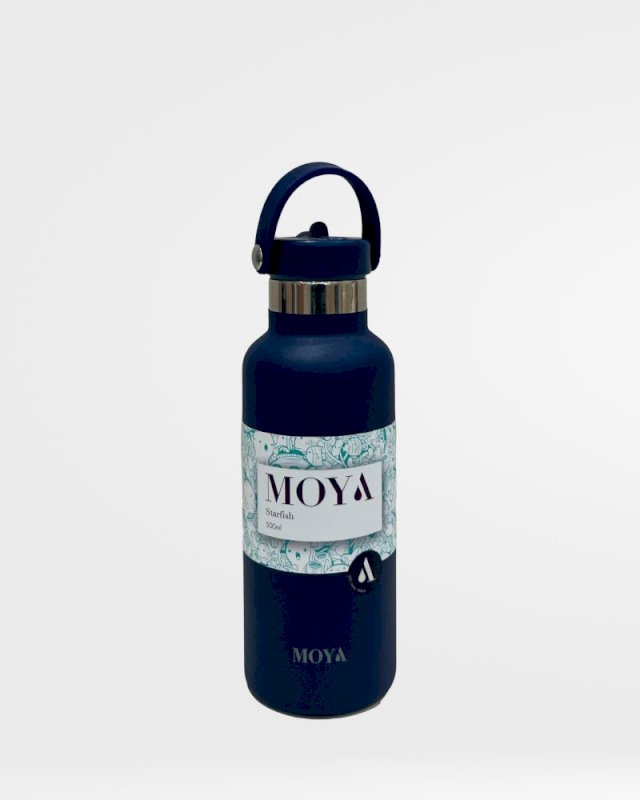 ELH MOYA STARFISH INSULATED WATER BOTTLE 500ML - NAVY