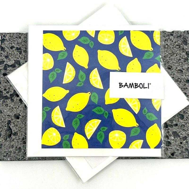 WHEN LIFE GIVES YOU LEMONS CARD