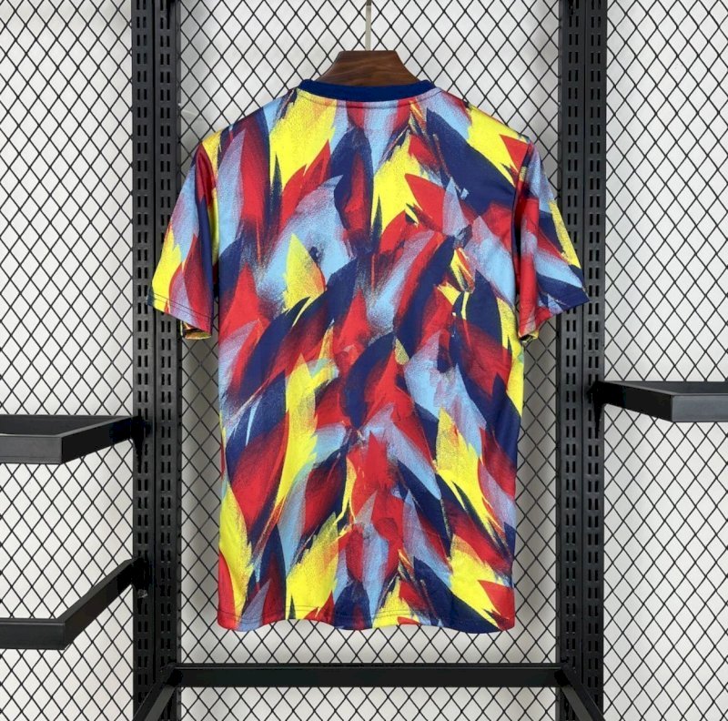 Arsenal 2025/26 Colorful pre-match training