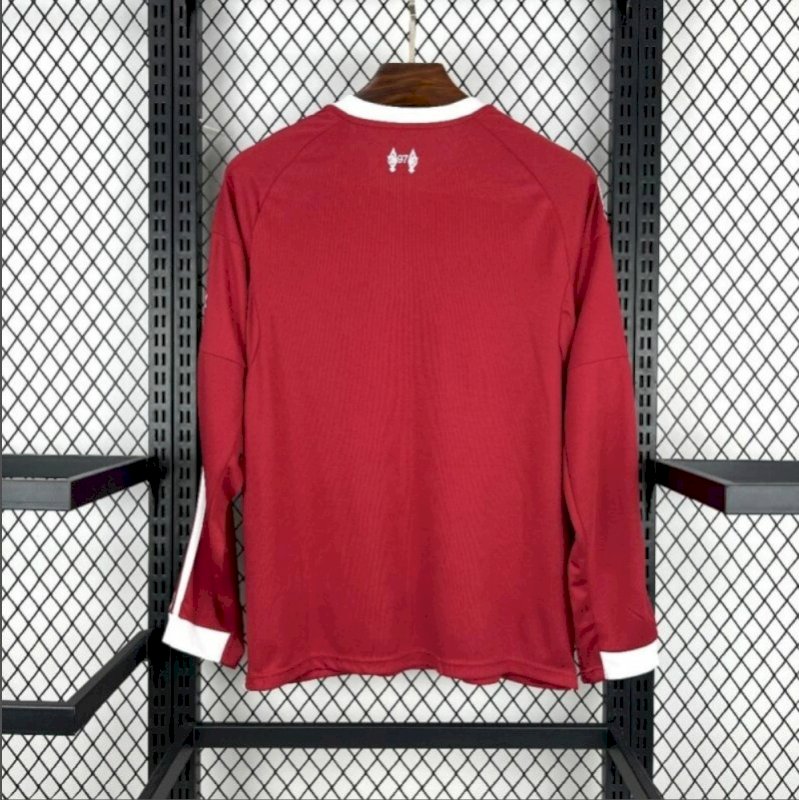 25-26 Liverpool Home Fans Edition Long Sleeve
