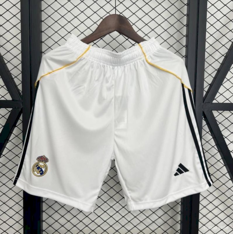 25/26 Real Madrid Home Shorts