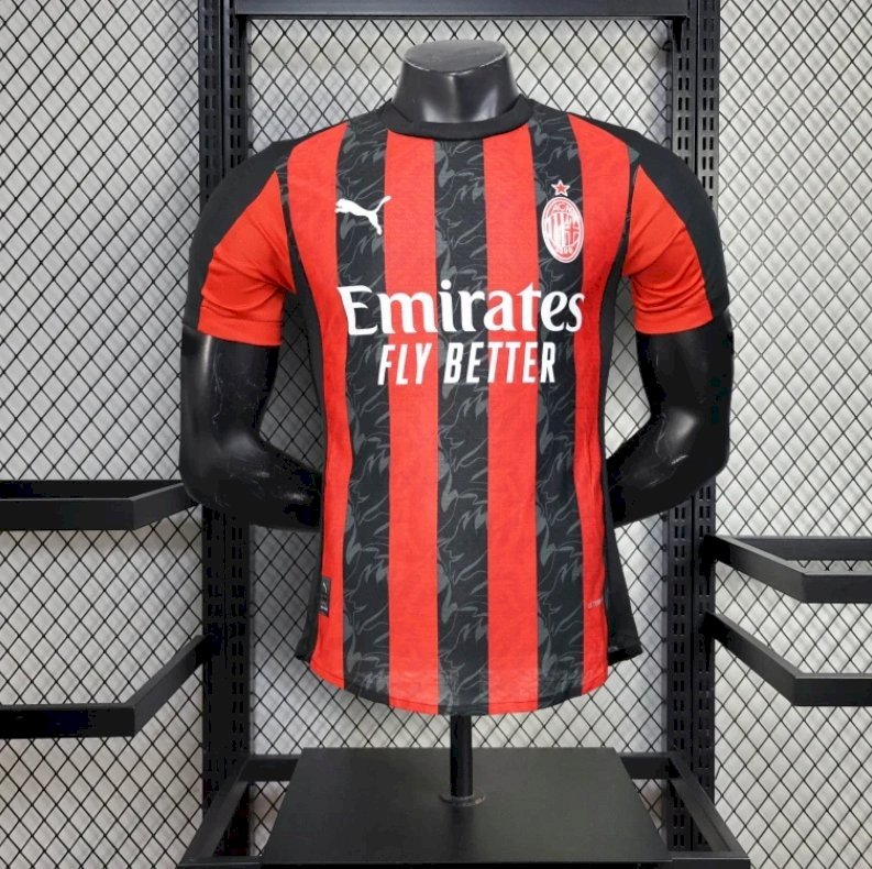 25-26 Ac Milan Home T-Shirt (Player Edition)