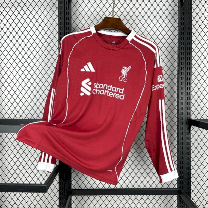 25-26 Liverpool Home Fans Edition Long Sleeve