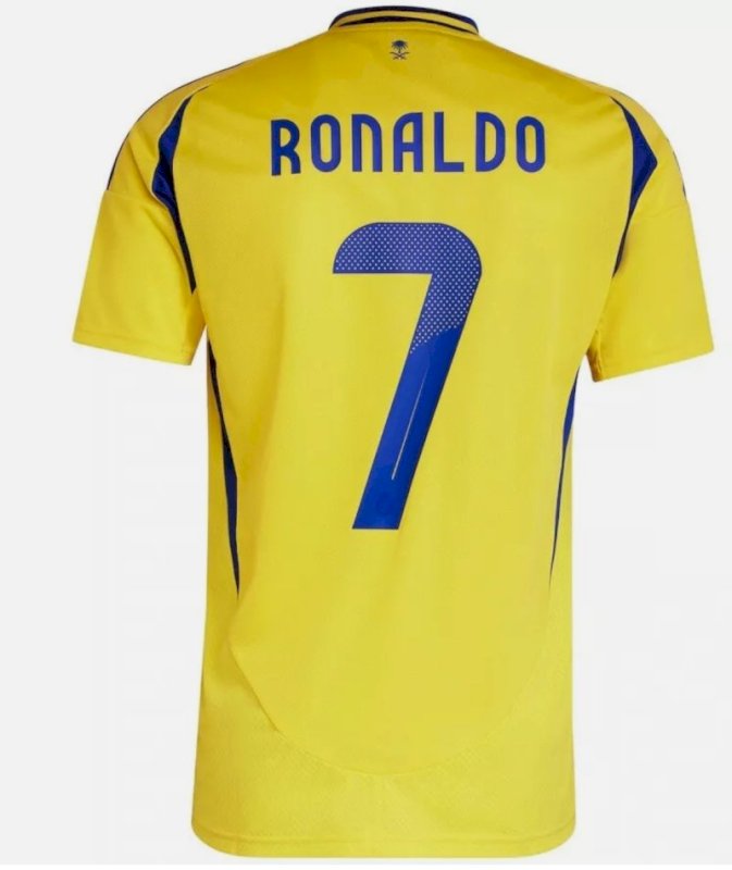 Ronaldo Jersey Alnassr Home T-Shirt (Fans Edition) 24|25