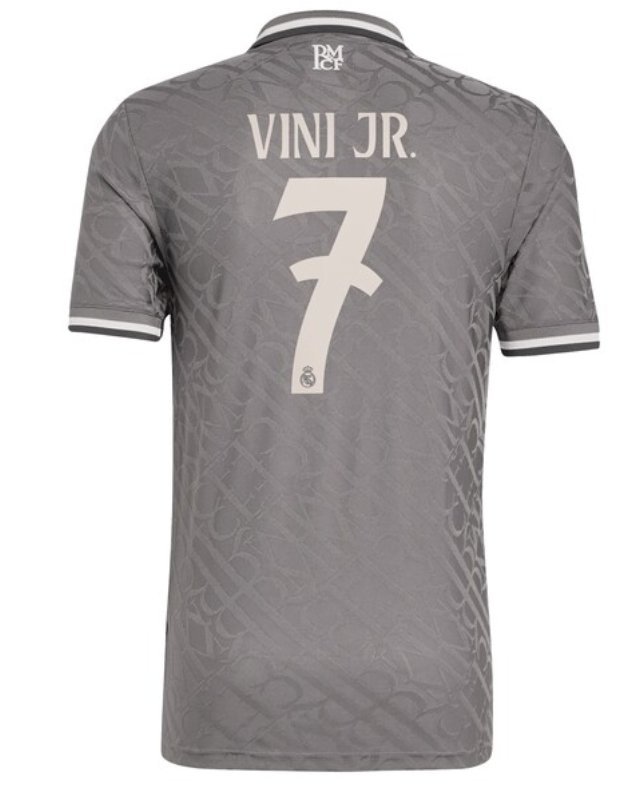 VINI JR Jersey Real Madrid Third T-Shirt (Player Edition) 24|25