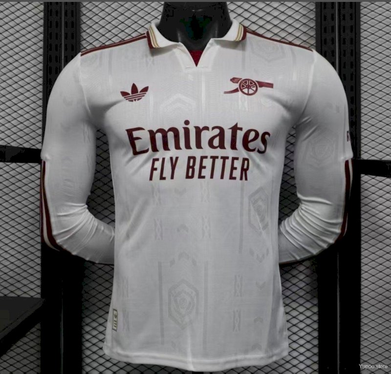 25-26 Arsenal Away Player Edition Long Sleeve