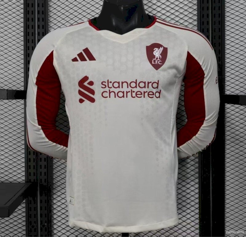 25-26 Liverpool Away Player Edition Long Sleeve