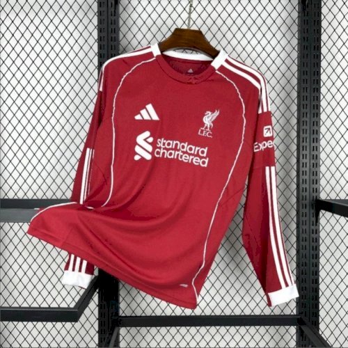 25-26 Liverpool Home Fans Edition Long Sleeve