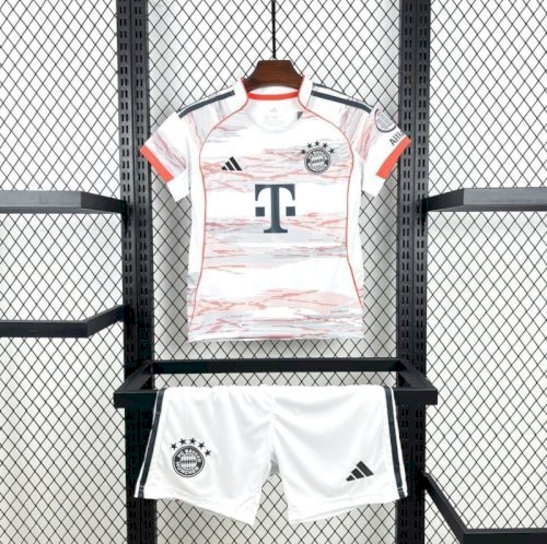 Bayern Munich 2025/26 Away Kids Kit