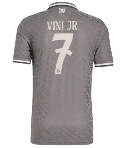VINI JR Jersey Real Madrid Third T-Shirt (Player Edition) 24|25