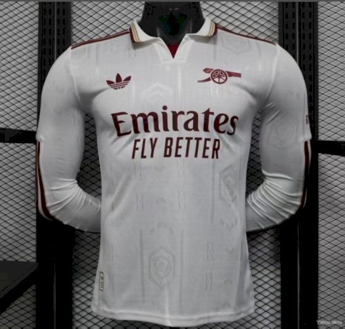25-26 Arsenal Away Player Edition Long Sleeve
