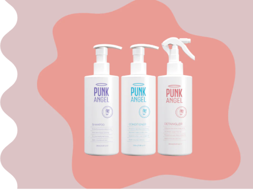 المجموعة الثلاثية - شامبو وبلسم مع بخاخ فك التشابك