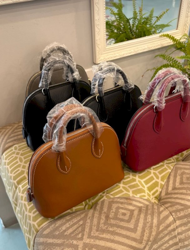 BLD18 bag (size 18cm) silver hardware