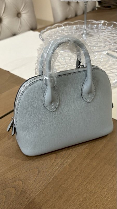 BLD18 bag (size 18cm) silver hardware