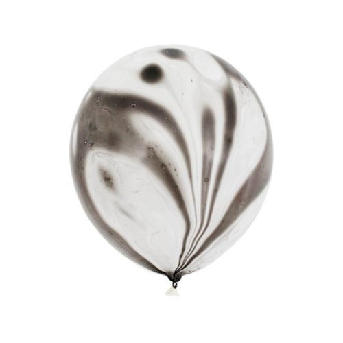 Black Marble Balloons