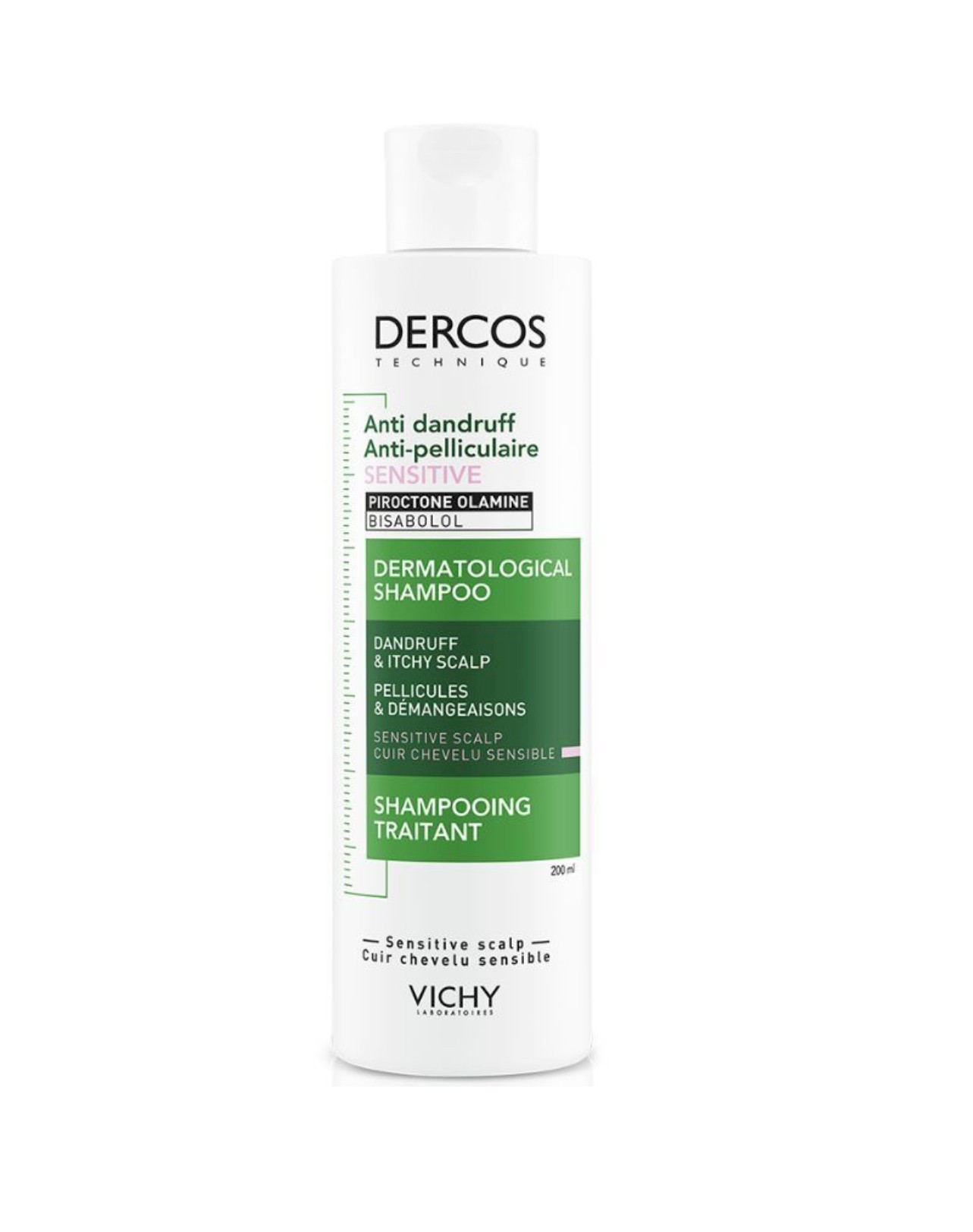 Vichy Dercos Anti-Dandruff Shampoo for Sensitive Scalp