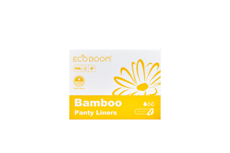 Bamboo Panty Liners, Daily, 30 Pieces/Pack