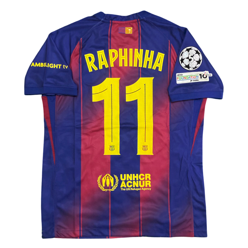FC Barcelona 2025/26 - Home kit - RAPHINHA