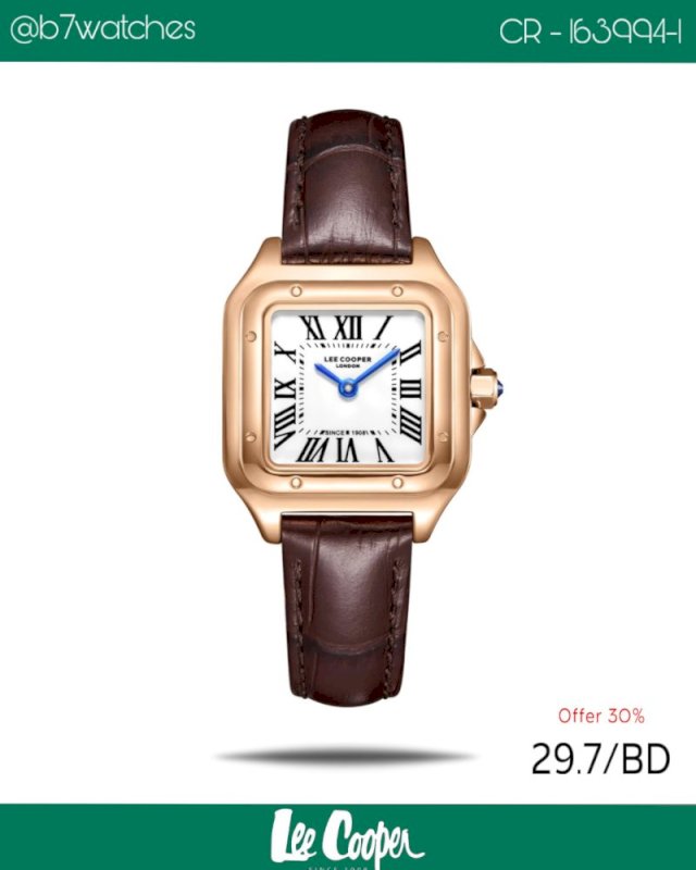 Lee cooper watch ladies roman cartier model