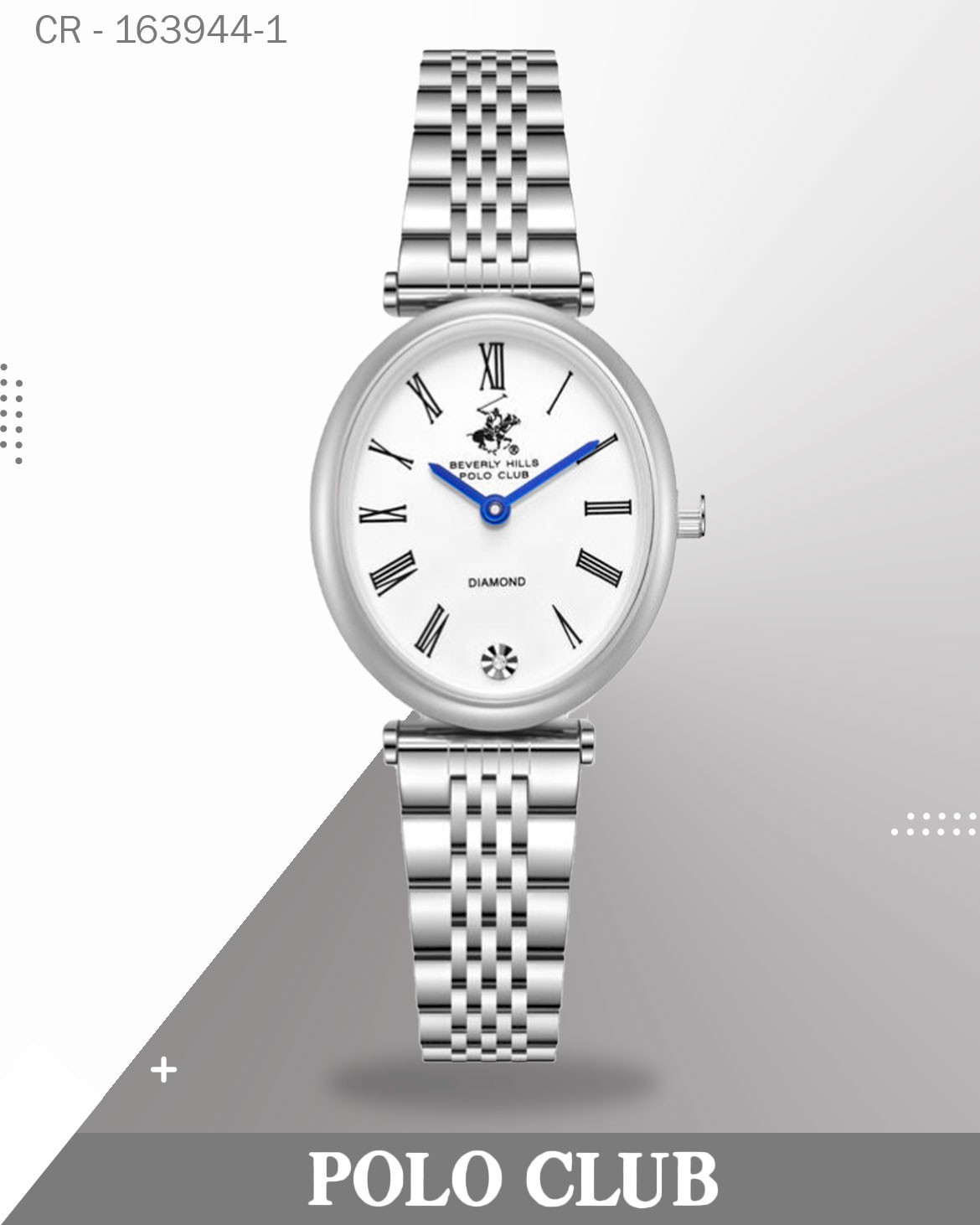 Polo Club Women's Watch Mother of Pearl Dial with Two Tone Band, BP3872X.220