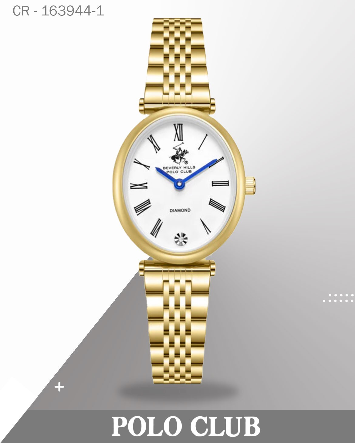 Polo Club Women's Watch Mother of Pearl Dial with Two Tone Band, BP3872X.220