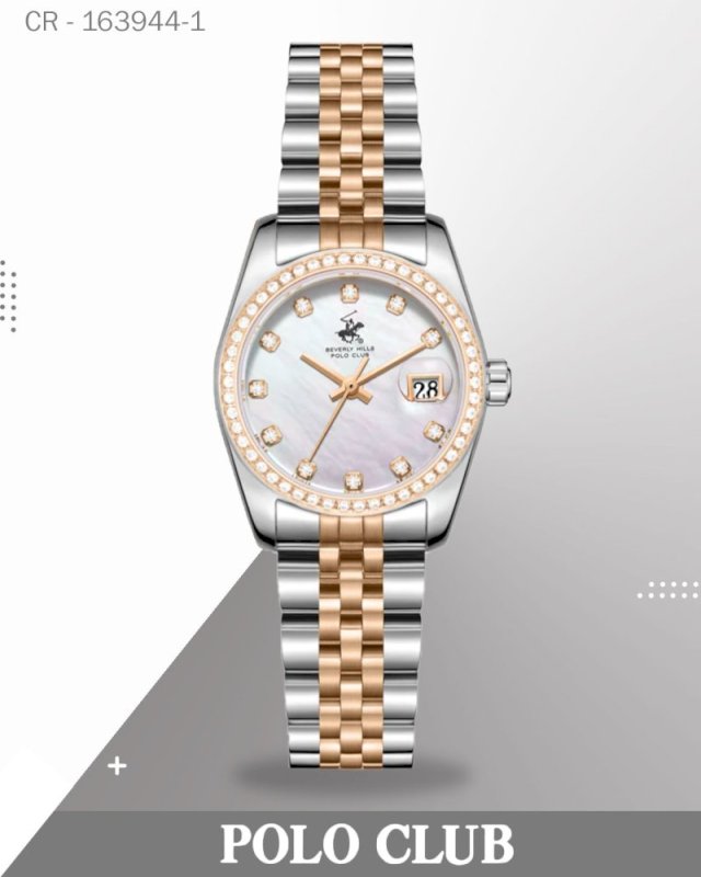 Polo Club Women's Watch Analog Mother of Pearl Dial BP3828X.520