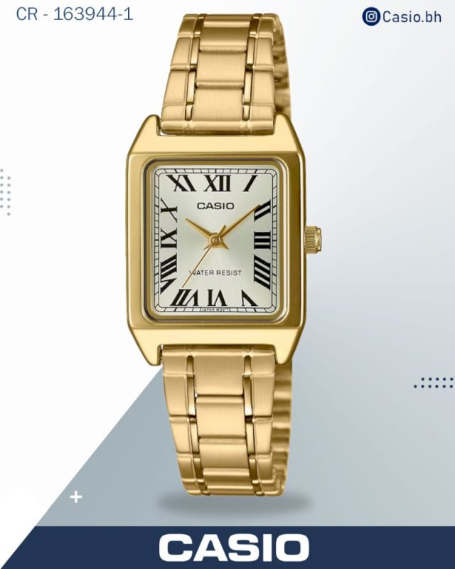 Casio Women's Watch Analog  roman LTP-V007SG-9BUD