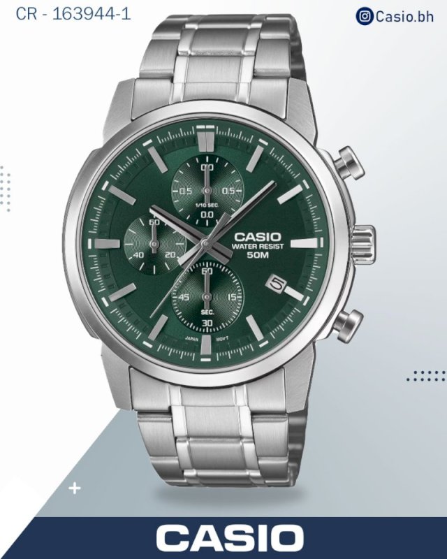 CASIO SPORTY CHRONOGRAPH DESIGN