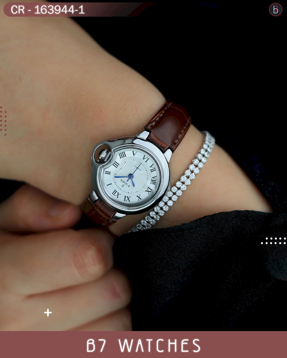 Elegant B7 women's watch, multiple colors  – Second Edition