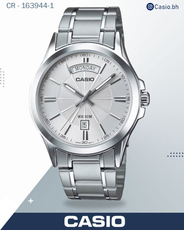 CASIO WATCH MEN - DAY DATA
