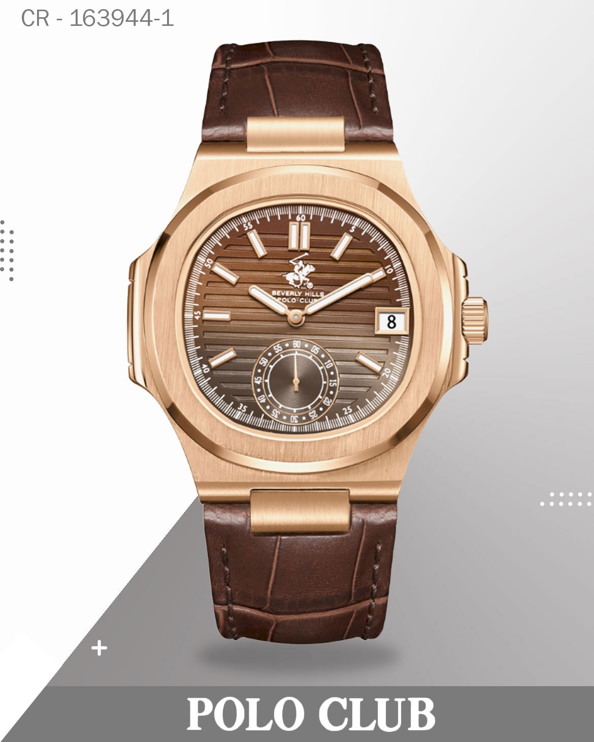 Polo Club Men's Leather Brown BP3792X.444