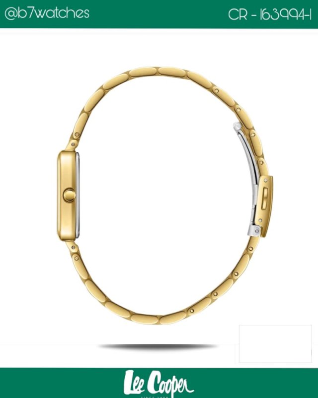 Lee cooper ladies watch roman gold