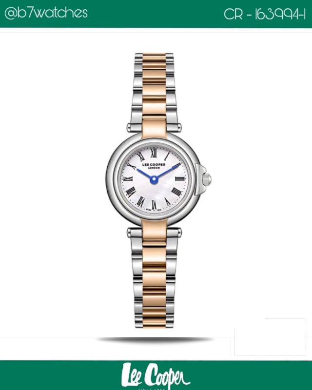 Lee cooper ladies rose silver mini