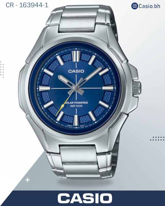 Casio Enticer MTP-RS100D-2AVDF Solar Powered Analog  Men's Watch