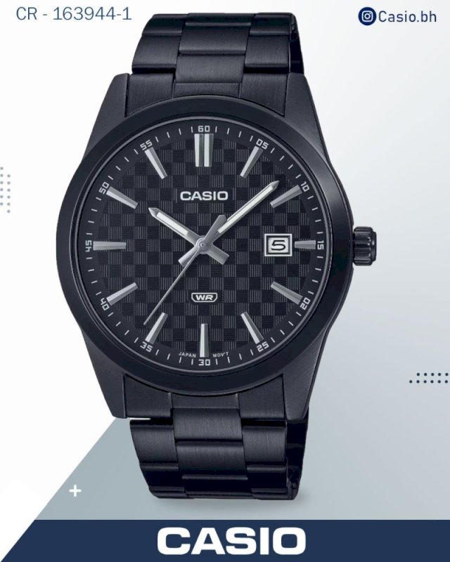 Casio MTP-VD03B-1A G Standard Men Analog Watch Black