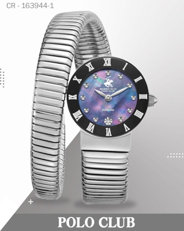 Polo Club Women's Watch Analog Mother of Pearl Dial , BP3764C.350