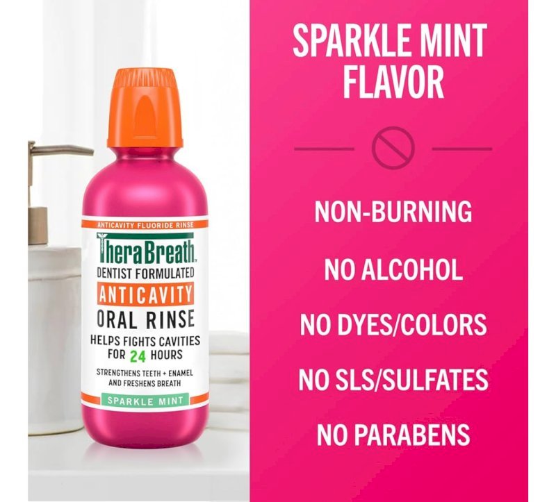 Thera breath sparkle mint 2 pack علبتين