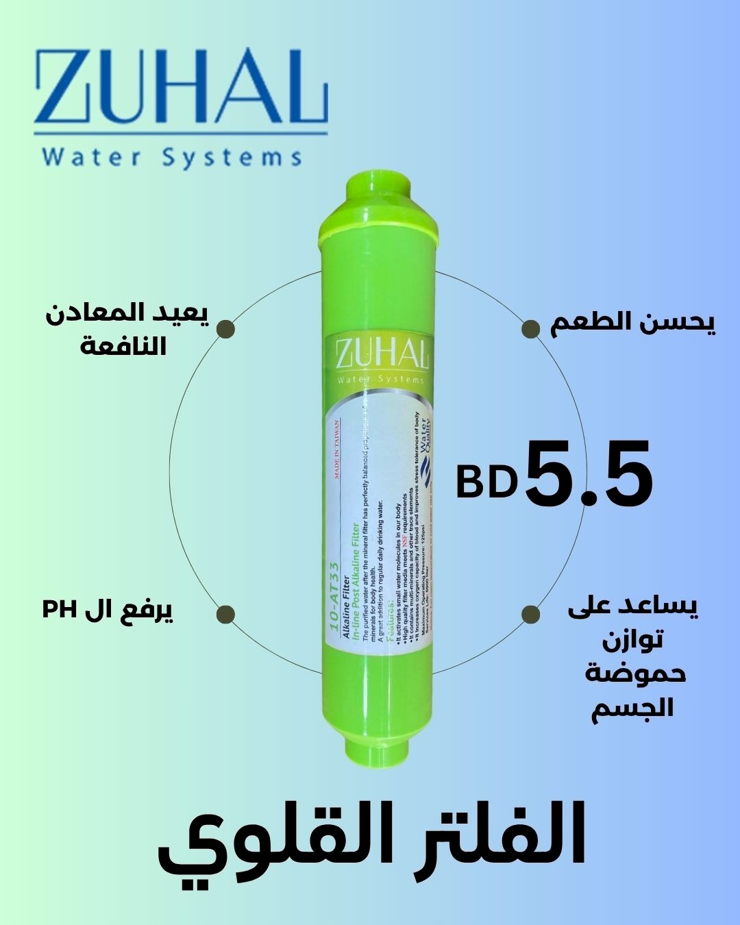 Alkaline Filter for RO System
